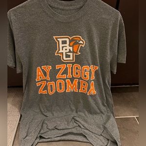 Gray Ay Ziggy Zoomba shirt from BGSU